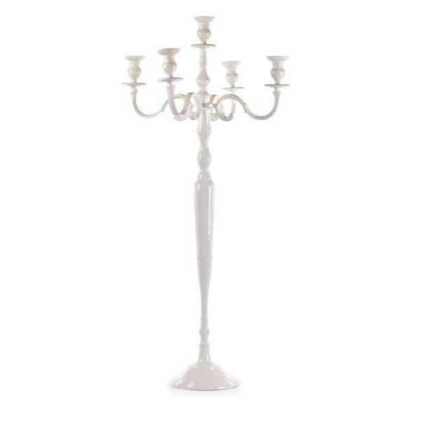 Chandelier blanc de mariage - Grossiste décoration mariage