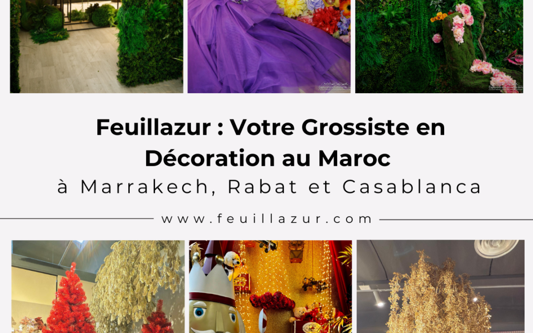 Grossiste en décoration au maroc